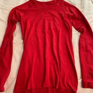 Lulu swiftly tech long sleeve